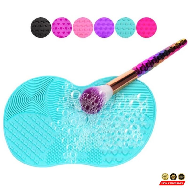 Rinse Pembersih Kuas Make Up Silicone Pad - Image 3