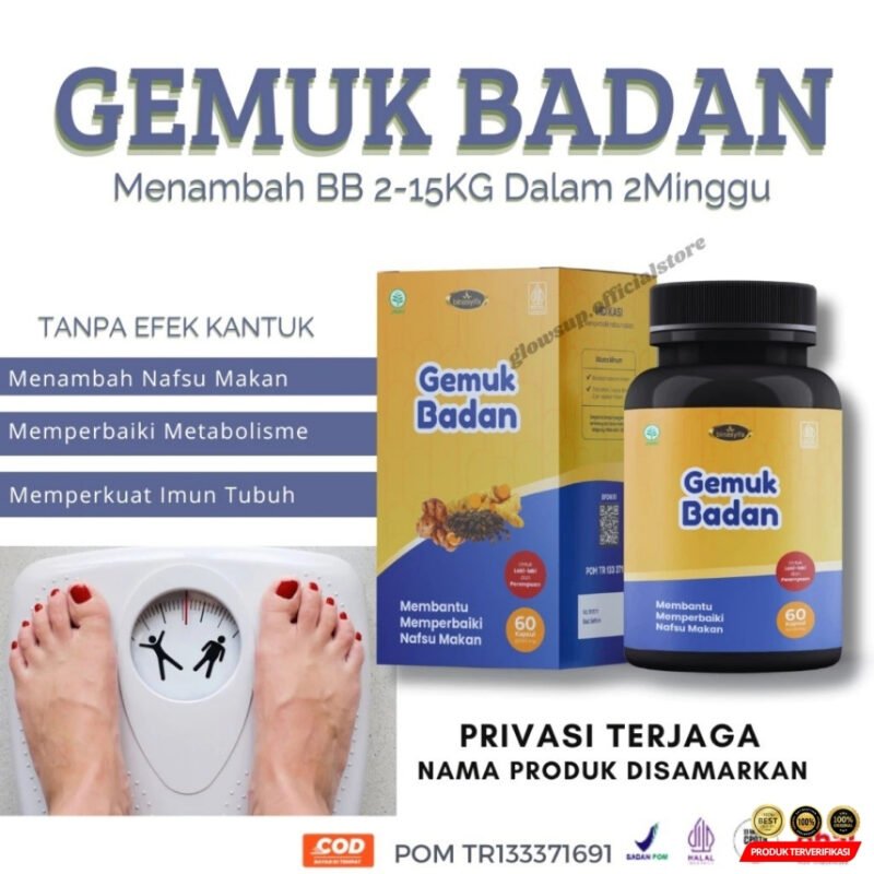 Kapsul Penggemuk Penambah Berat Badan Nafsu Makan Dewasa Permanen - [MRH2] - Image 4