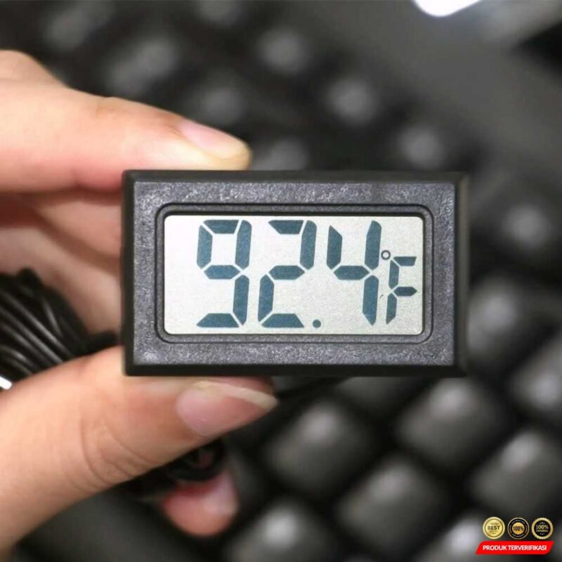 Pengukur Suhu Digital Termometer Aquarium Fish Tank Kabel 1M - Image 7