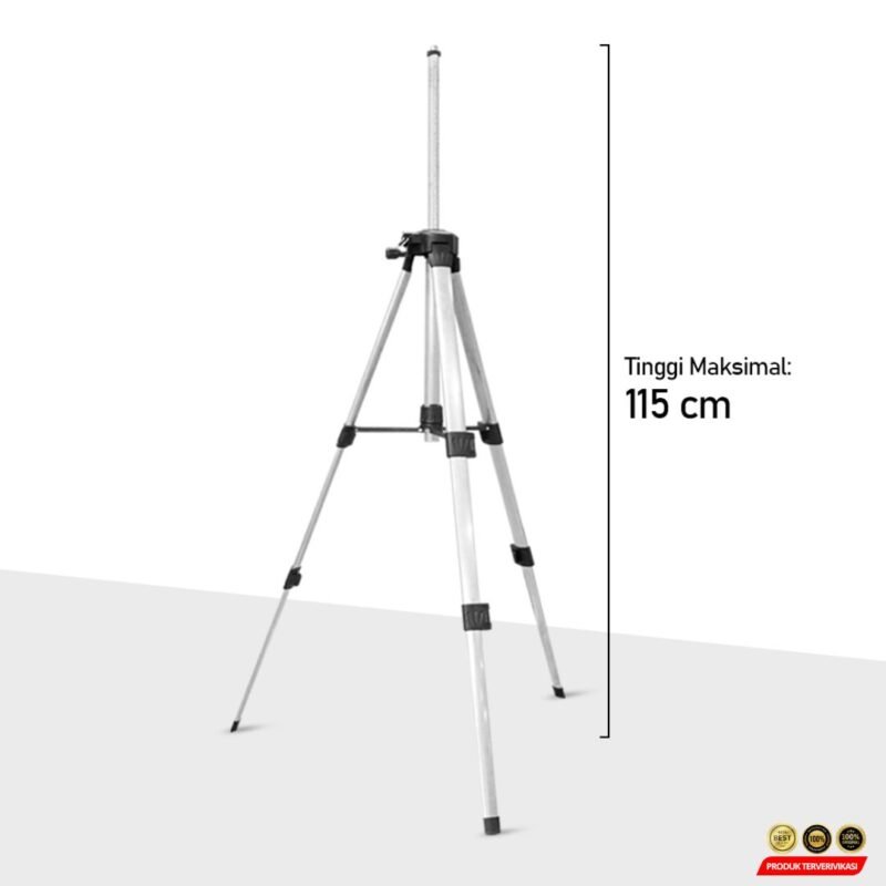 MILIBOE Tripod Profesional 5/8 Inch untuk Laser Leveling - [MRH1] - Image 8