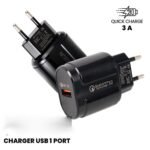 Charger USB Smartphone Quick Charge QC3.0 3A 18W Plug