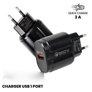 Taffware Charger USB Smartphone Quick Charge QC3.0 3A 18W EU Plug
