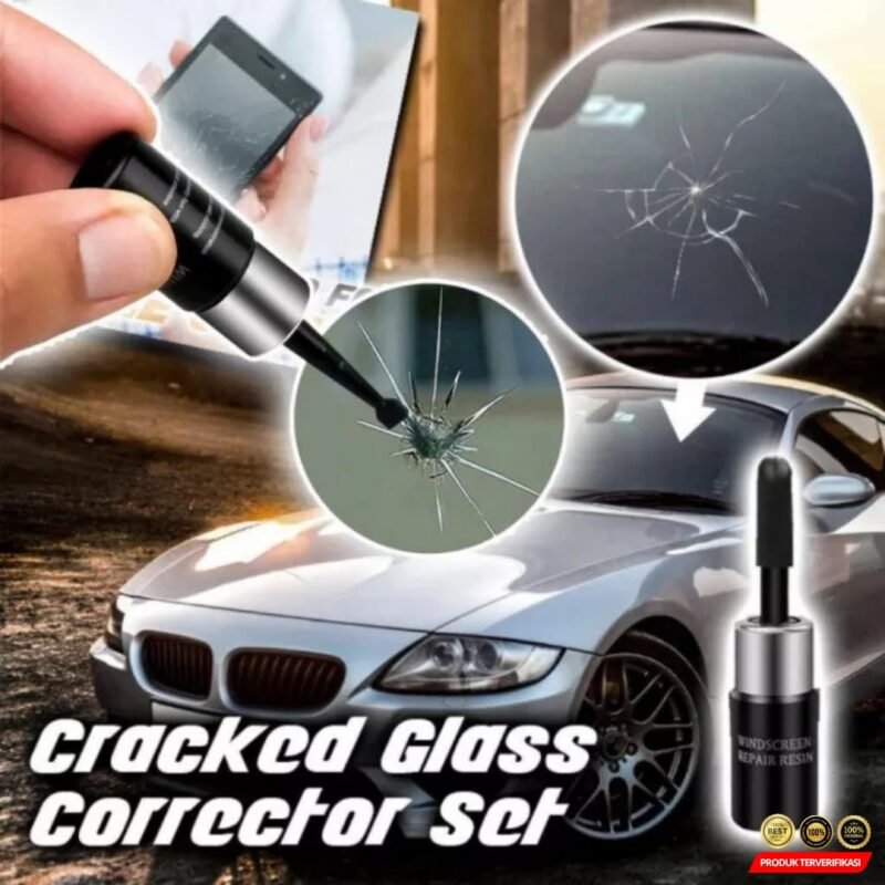 Windshield Repair Kit Glass Cairan service Kaca Retak Lem Mobil Perbaikan Layar Hp Alat Reparasi - [MRH2] - Image 6
