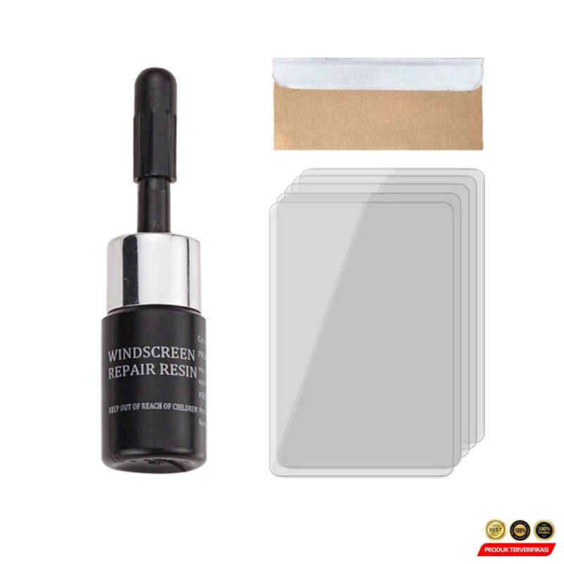 Windshield Repair Kit Glass Cairan service Kaca Retak Lem Mobil Perbaikan Layar Hp Alat Reparasi - [MRH2] - Image 5
