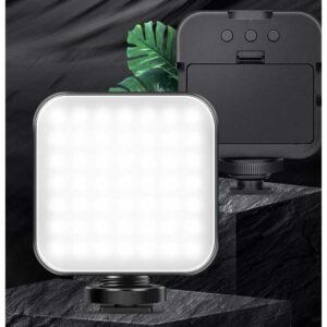 Lampu LED Video Light Kamera DSLR Mirrorless Cool White 6500K