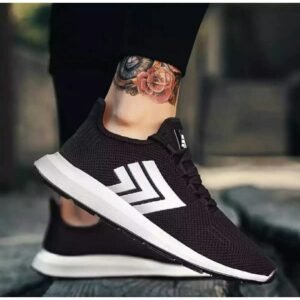 Sepatu unisex garis tiga lokal ( NON BOX ) ARROW BG-032