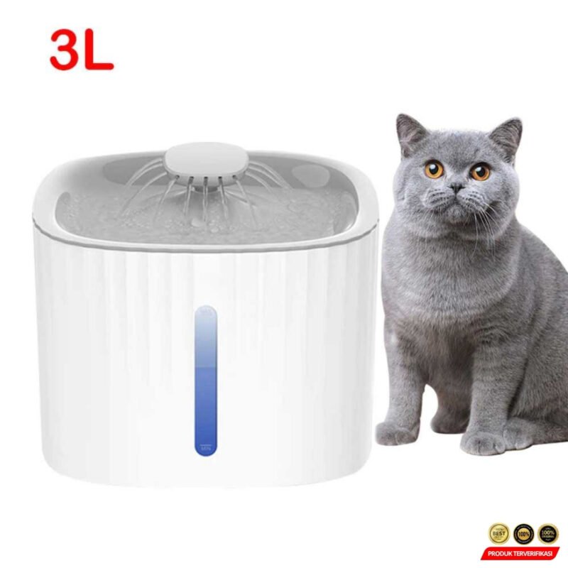 Water Dispenser Tempat Minum Anjing Kucing 3L - Gambar 5
