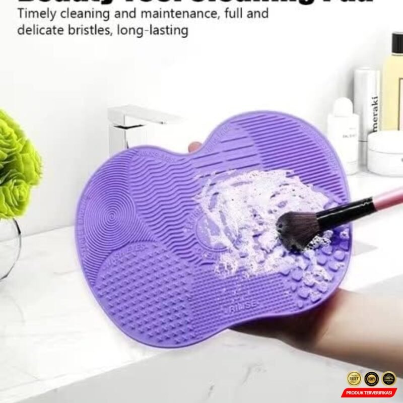 Rinse Pembersih Kuas Make Up Silicone Pad - Image 9
