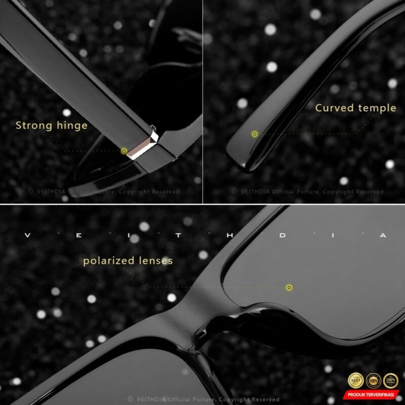 VEITHDIA Kacamata Classic UV Polarized Sunglasses [MRH2] - Image 7