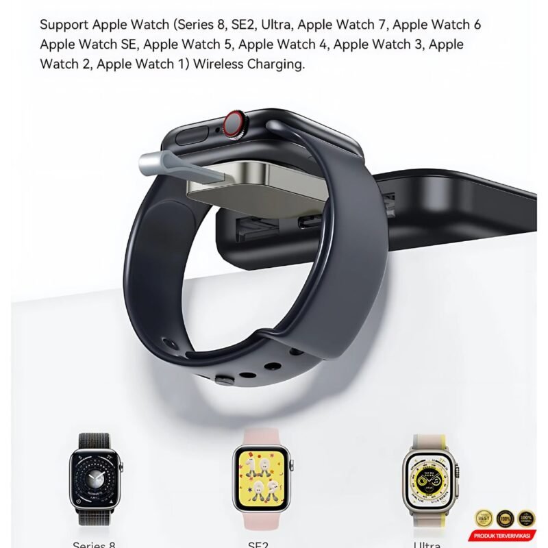 ESSAGER Wireless Charger for Apple Watch Magnetic Fast Charging Dock USB Type-C - [MRH1] - Image 9