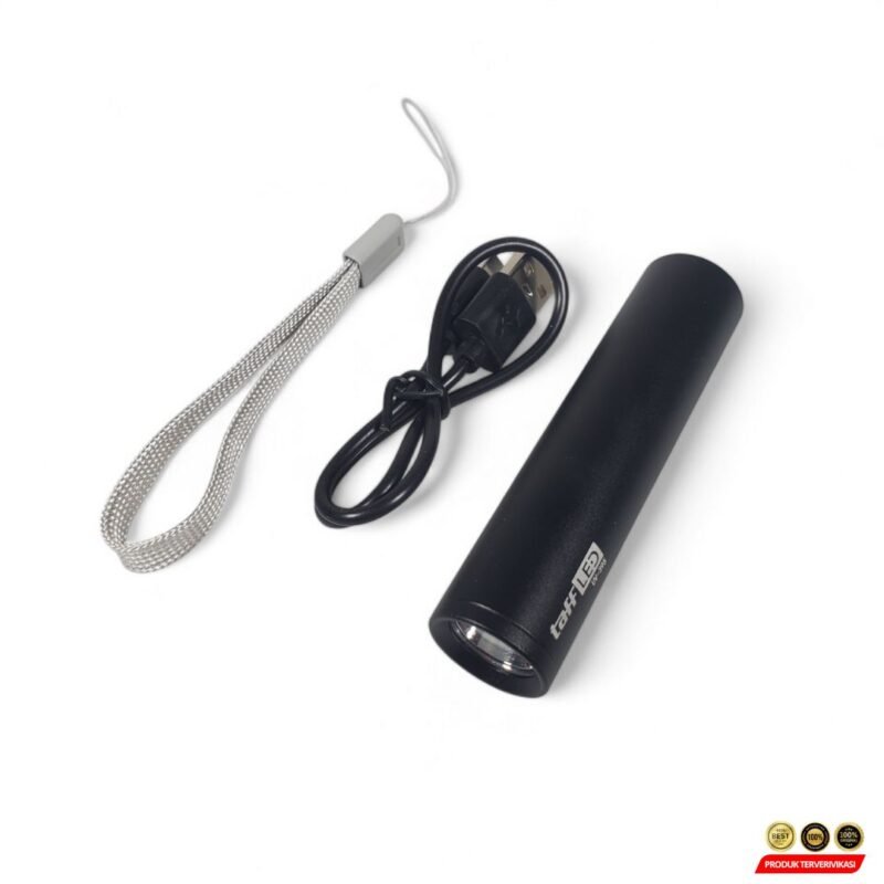 Senter LED Mini Ultraviolet UV Light USB Rechargeable 395nm - Image 9