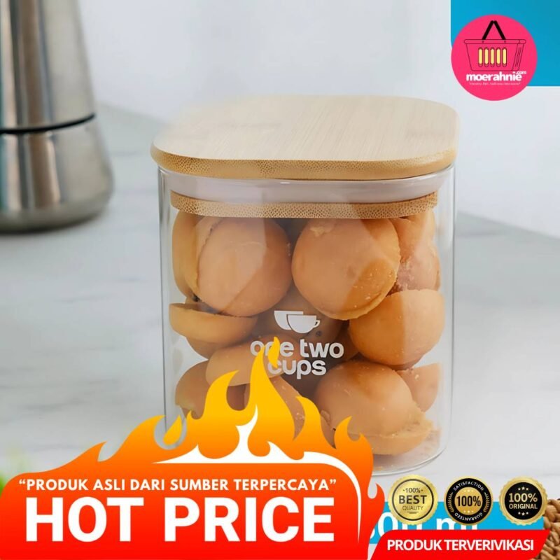 Toples Kaca Penyimpanan Makanan