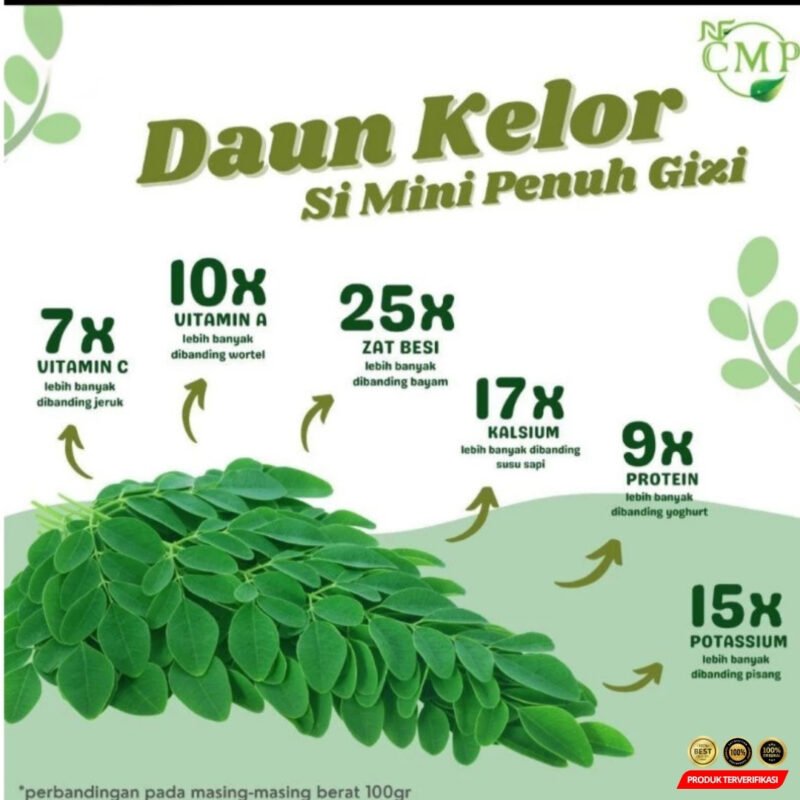 MINUMAN PELANGSING BADAN SERBUK MINUMAN CMP CHLOROPHYLL MINT POWDER ORIGINAL HWI BUBUK - Image 2