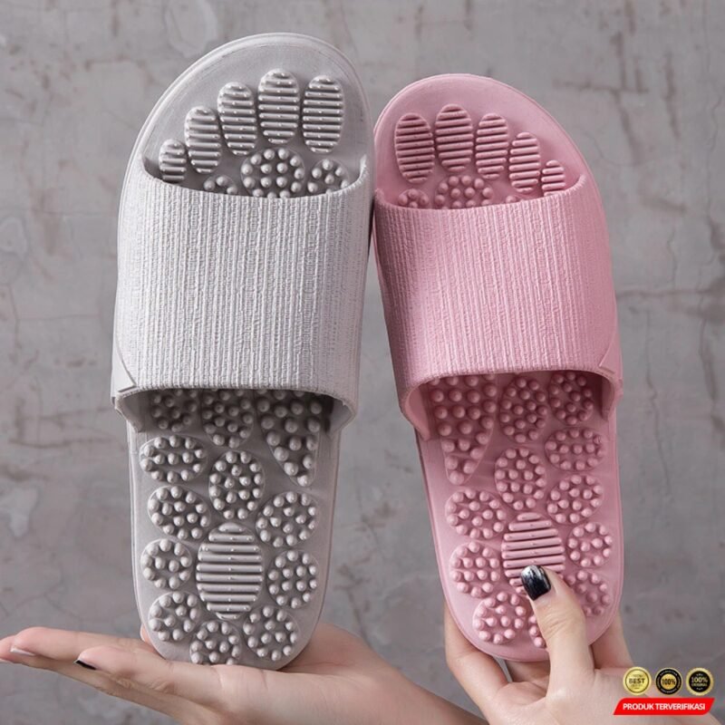 Rhodey Restee Sandal Rumah Anti-Slip Slipper Soft PVC Unisex [MRH2] - Image 5
