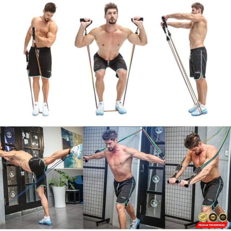 Resistance Bands Grip Handles Anti-slip - Image 3