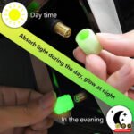 Tutup Pentil Ban Mobil Motor Sepeda Neon - (DAPAT 4 PCS )