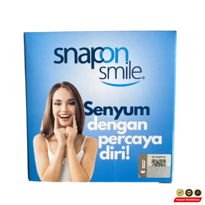 2 Pcs Snap On Smile 100% ORIGINAL Authentic Perawatan Kesehatan Gigi Palsu - Image 2