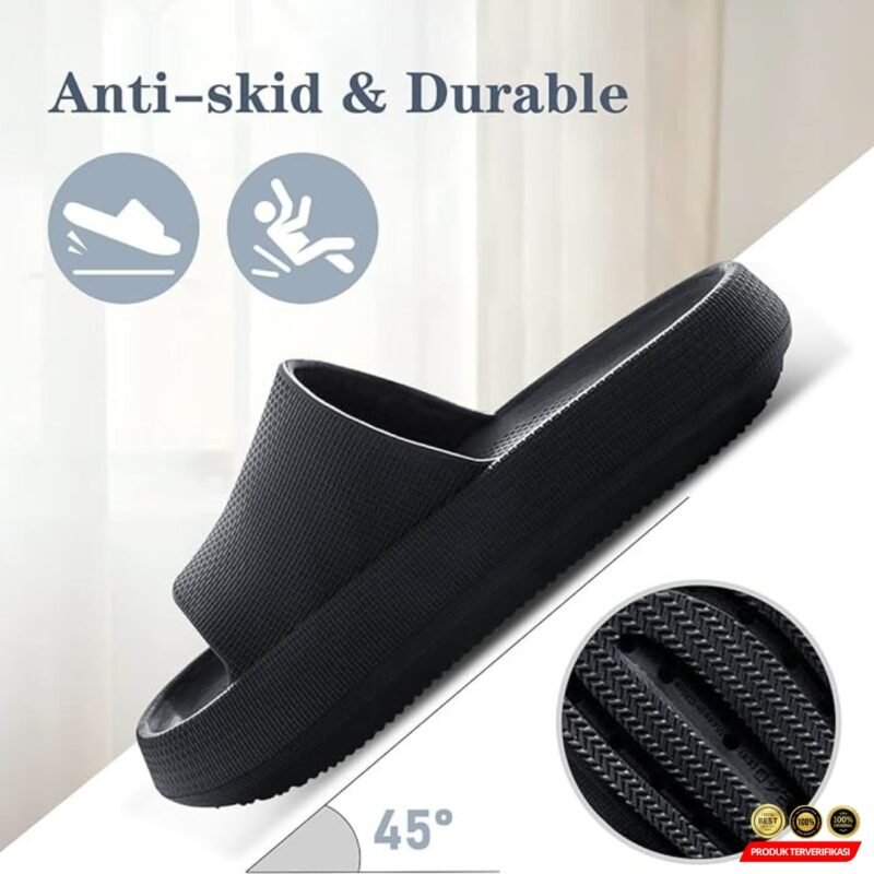 Rhodey Snugee Sandal Rumah Anti Slip Slipper EVA Soft Unisex [MRH2] - Image 4