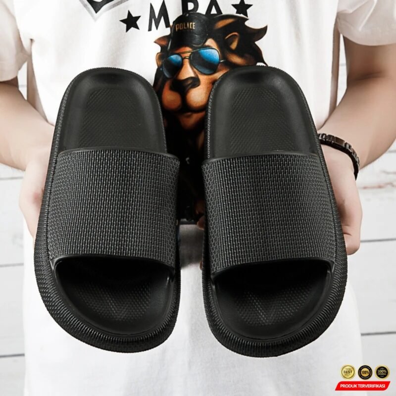 Rhodey Snugee Sandal Rumah Anti Slip Slipper EVA Soft Unisex [MRH2] - Image 6