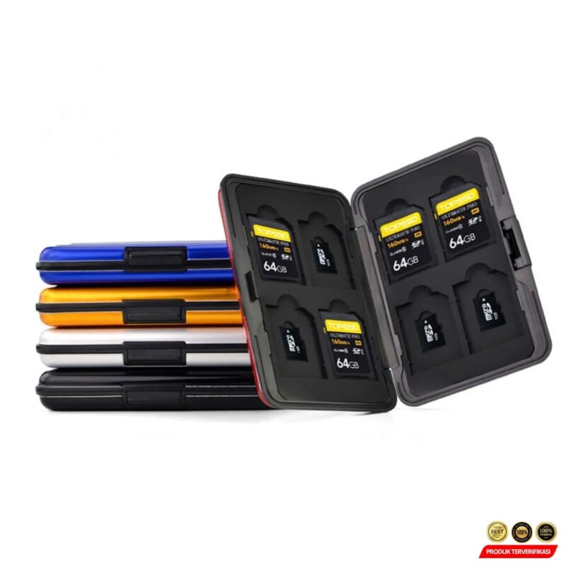 Kotak Penyimpan Kartu Memory SD Card and Micro SD Storage Case 8 Slot - Image 4