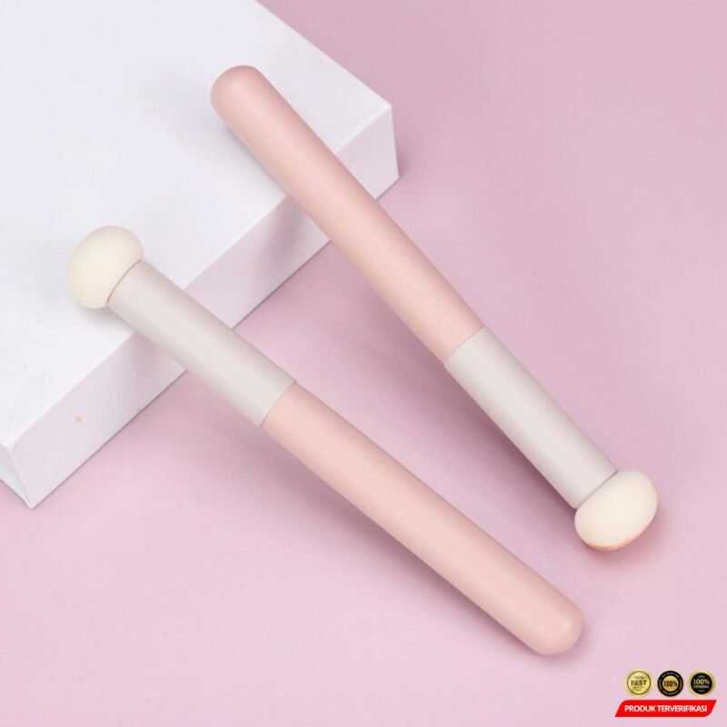 Haibinsuo Kuas Make Up Concealer Lipstick Multifungsi Blending Sponge - Image 3