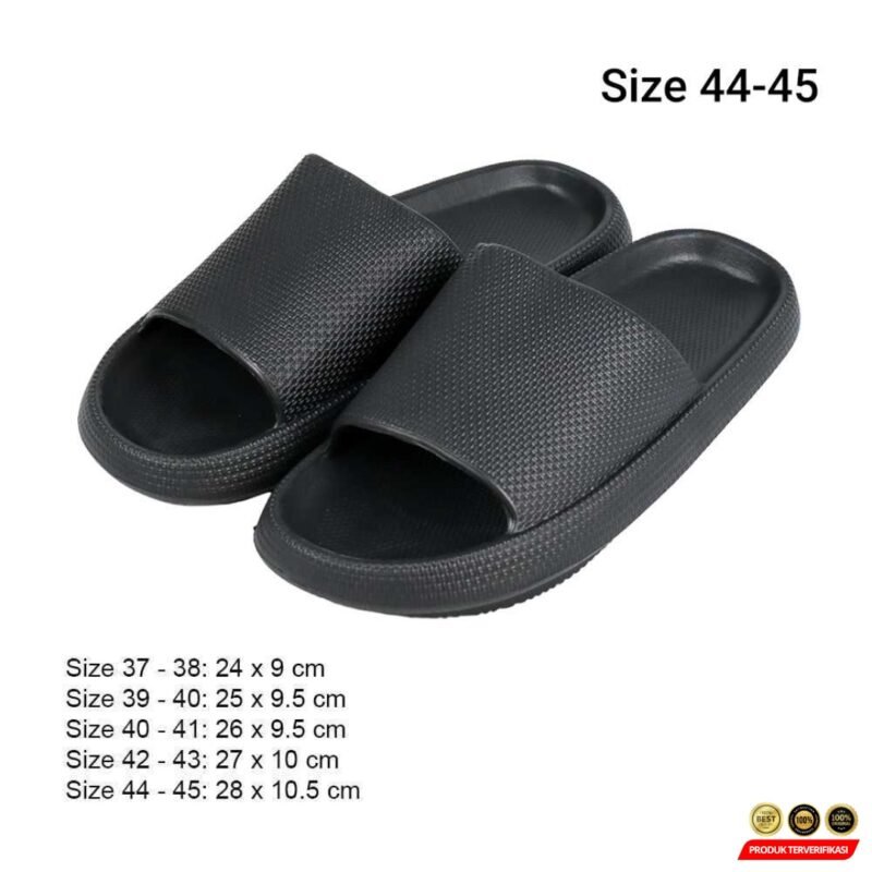 Rhodey Snugee Sandal Rumah Anti Slip Slipper EVA Soft Unisex [MRH2] - Image 9