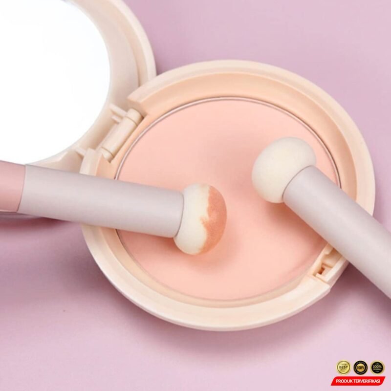 Haibinsuo Kuas Make Up Concealer Lipstick Multifungsi Blending Sponge - Image 5