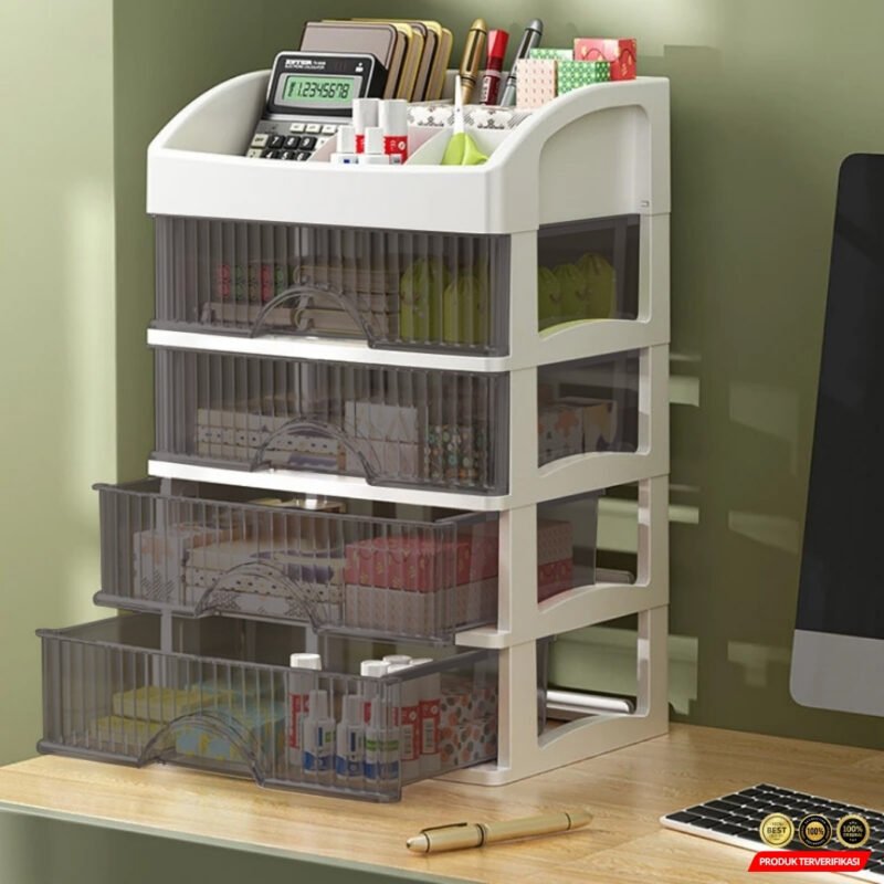 Rak Kosmetik Kotak Make Up Storage Box Organizer 5 Layer - Image 7