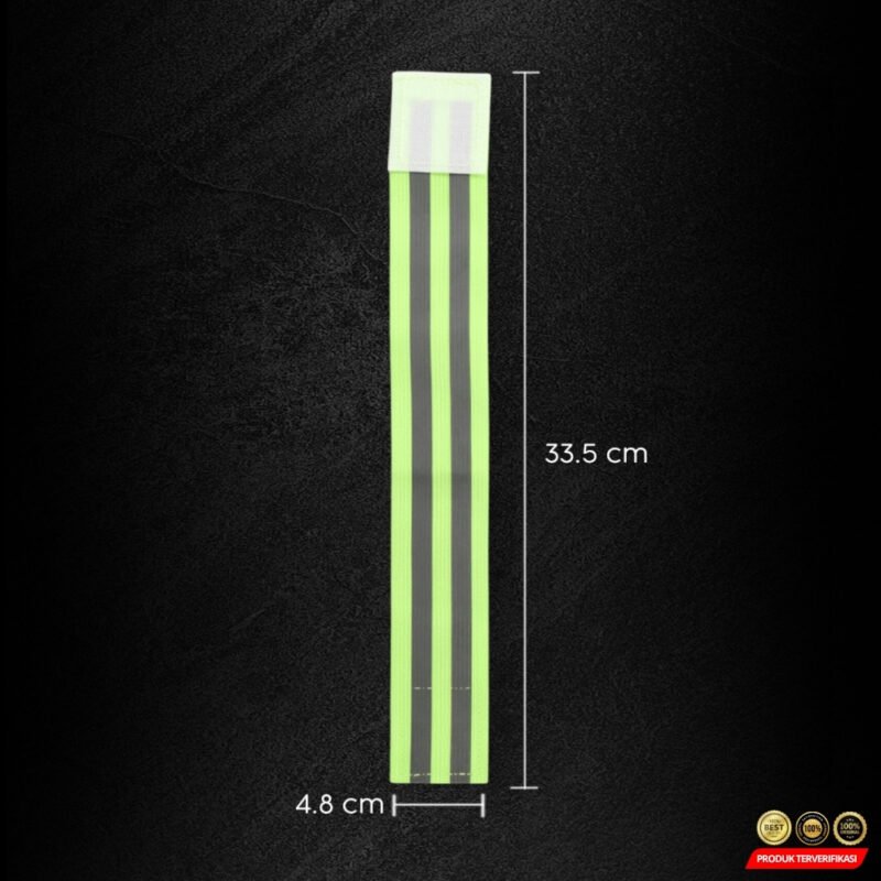 Gelang Reflektif Safety Reflective Arm Wrist Ankle Band 1 PCS- Green - Image 9