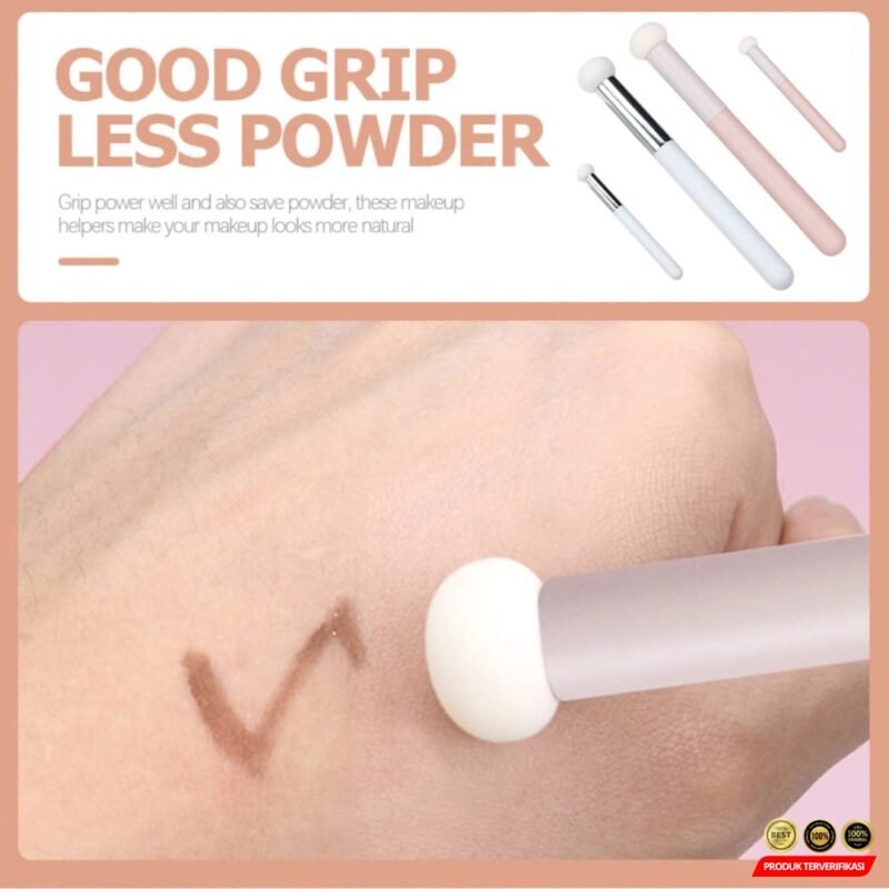 Haibinsuo Kuas Make Up Concealer Lipstick Multifungsi Blending Sponge - Image 6