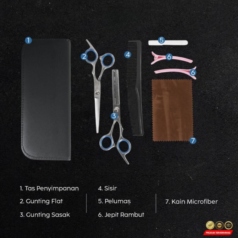 Set Gunting Rambut