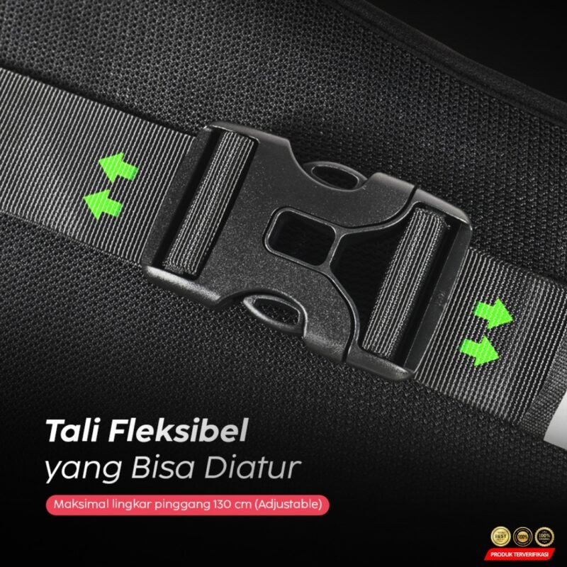 YIPINU Tas Pinggang Olahraga Lari Waterproof Running Waist Bag [MRH2] - Image 3