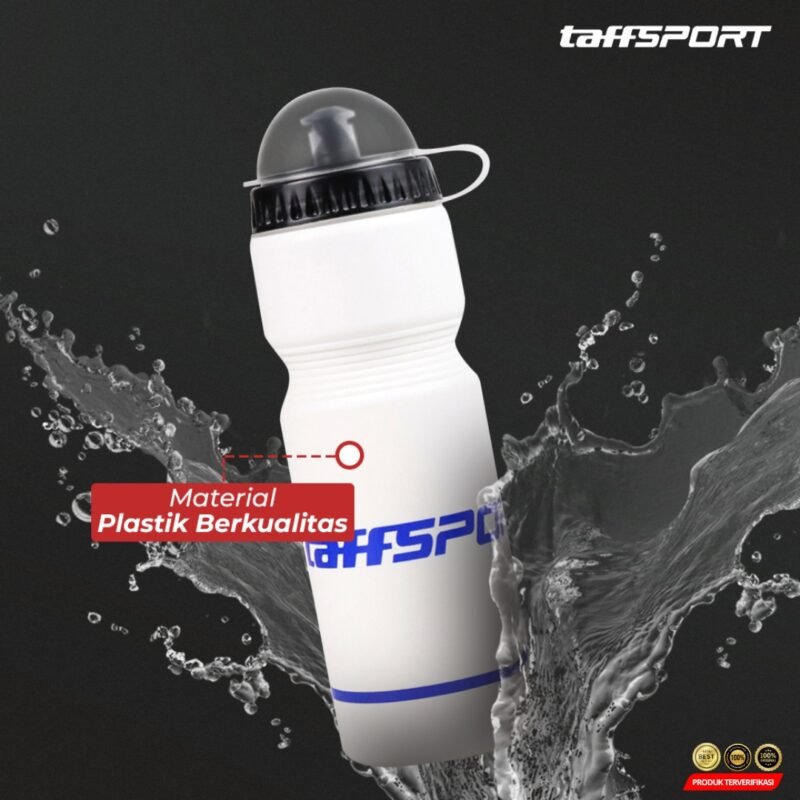 TaffSPORT Botol Minum Sepeda Olahraga Plastik with Dust Cover 740ml - [MRH2] - Image 3