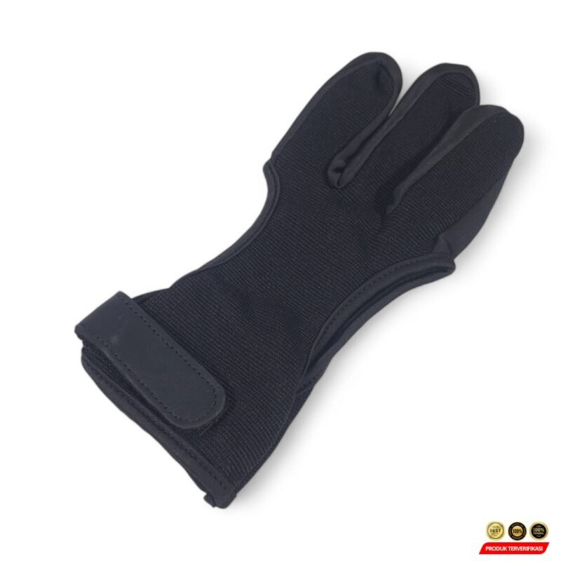 JSHZ Sarung Tangan Olahraga Panahan Archery Glove 3 Fingers - [MRH2] - Image 3