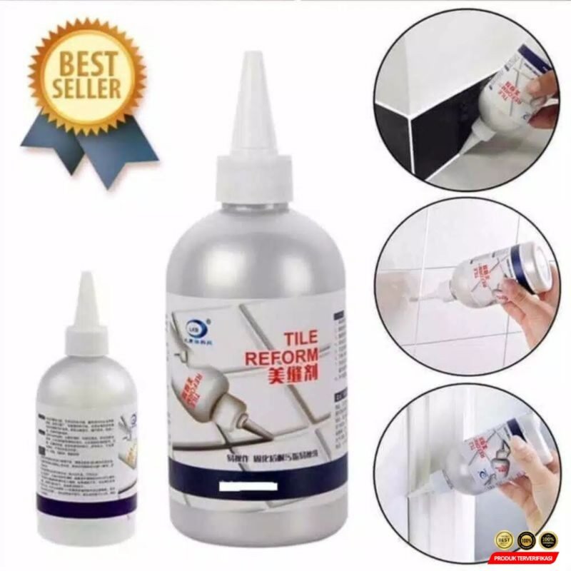 Pengisi Celah Keramik Nat Keramik Tile Reform Waterproof 150ML - Gambar 9