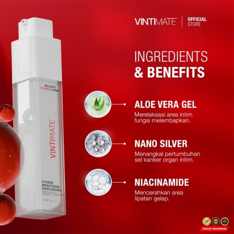 VINTIMATE DELICATE Feminine Spray 50ml - [MRH2] - Image 8