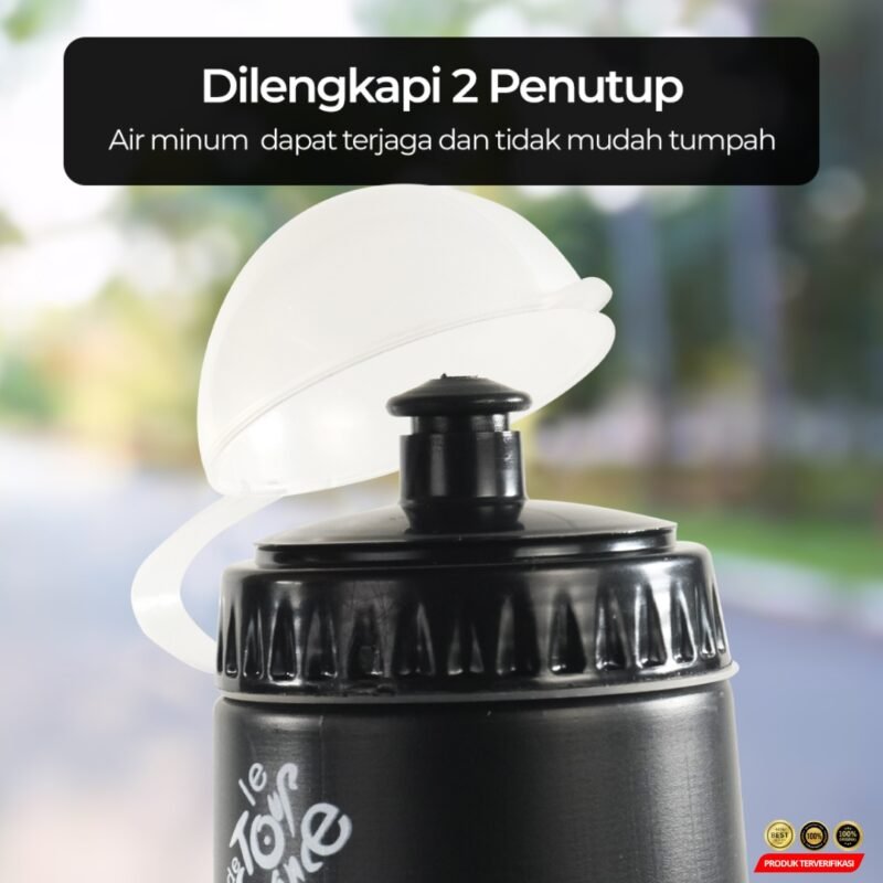 TaffSPORT Discovery Botol Minum Sepeda Olahraga with Dust Cover 650ml - [MRH2] - Image 5