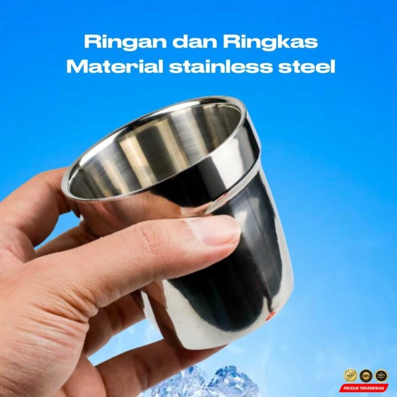 Gelas Stainless