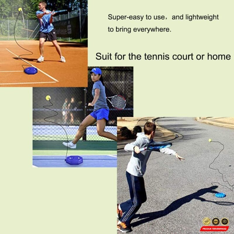 Januel Alat Bantu Olahraga Tennis String Rebound With Ball - [MRH2] - Image 5