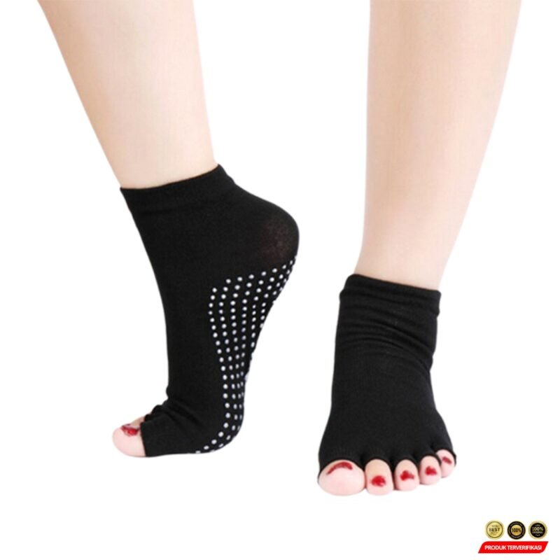 Kaos Kaki Ankle Olahraga Yoga Pilates Anti Slip Wanita - [MRH2] - Image 5