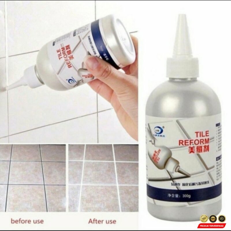 Pengisi Celah Keramik Nat Keramik Tile Reform Waterproof 150ML - Gambar 7