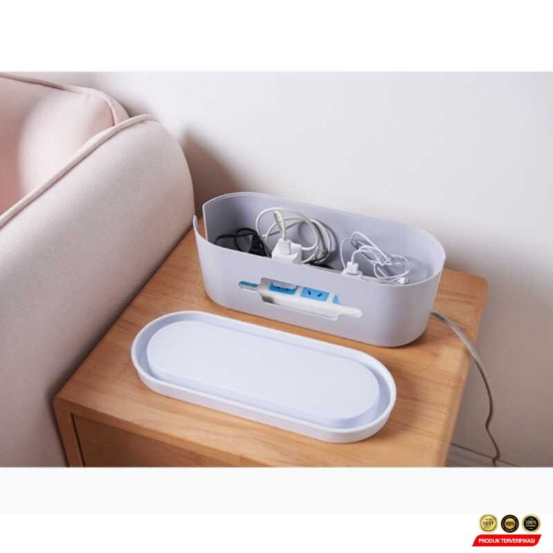 Kotak Organizer Kabel Charger Wire Cable Management Box - Image 3
