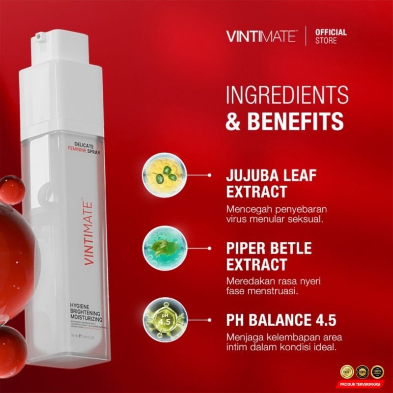 VINTIMATE DELICATE Feminine Spray 50ml - [MRH2] - Image 7
