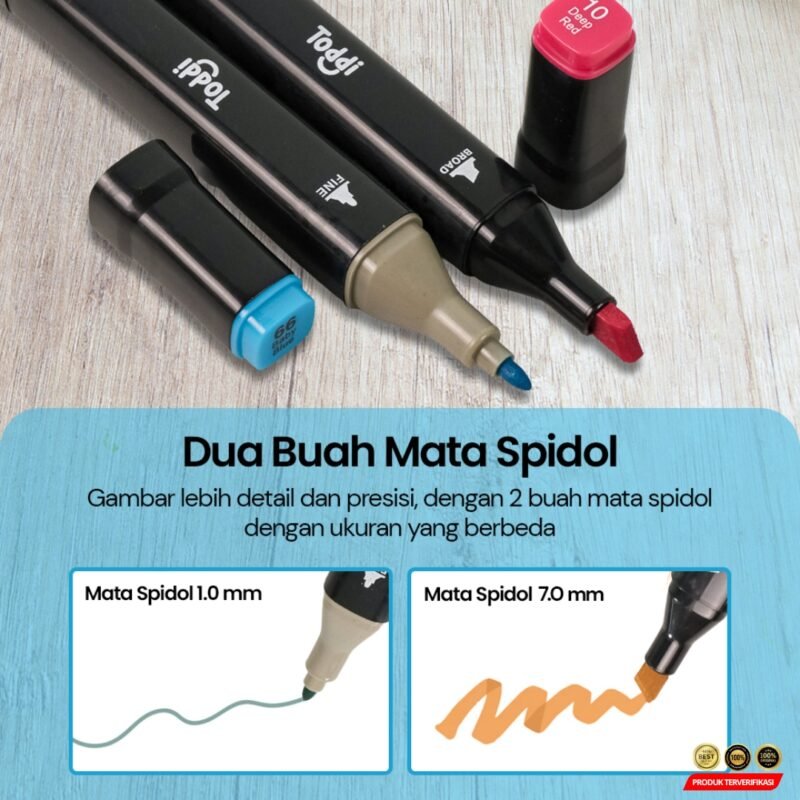 Spidol Dual Side