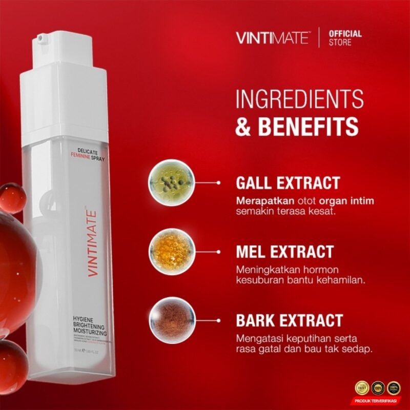 VINTIMATE DELICATE Feminine Spray 50ml - [MRH2] - Image 6