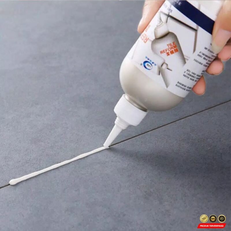 Pengisi Celah Keramik Nat Keramik Tile Reform Waterproof 150ML - Gambar 6