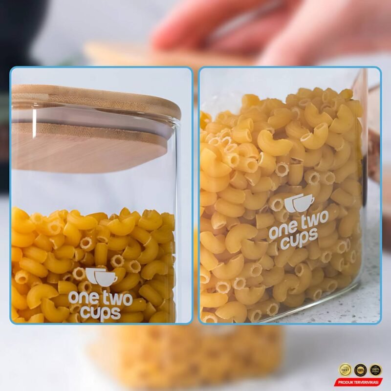 Toples Kaca Penyimpanan Makanan