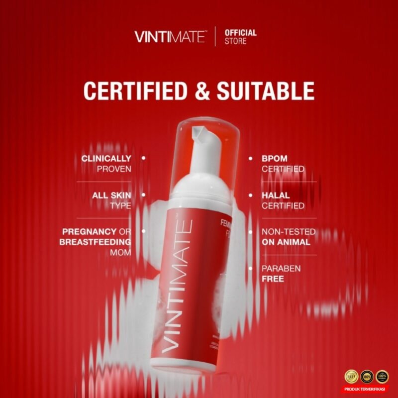 Bundling VINTIMATE Feminine Care EXPERT FORMULA - Delicate Spray 50ml & Foam Expert 60ml - [MRH2] - Image 6