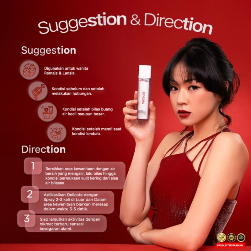 VINTIMATE DELICATE Feminine Spray 50ml - [MRH2] - Image 4