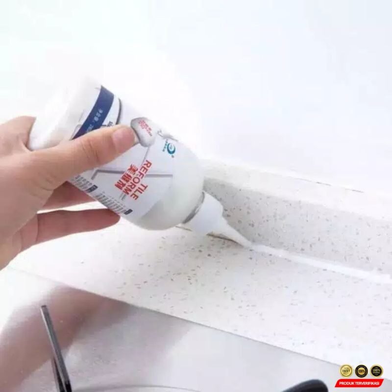 Pengisi Celah Keramik Nat Keramik Tile Reform Waterproof 150ML - Gambar 4
